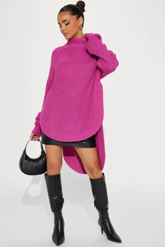 Noor Sweater - Pink made by Fashion Nova