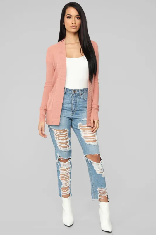 Moments After Cardigan - Mauve sold by Fashion Nova