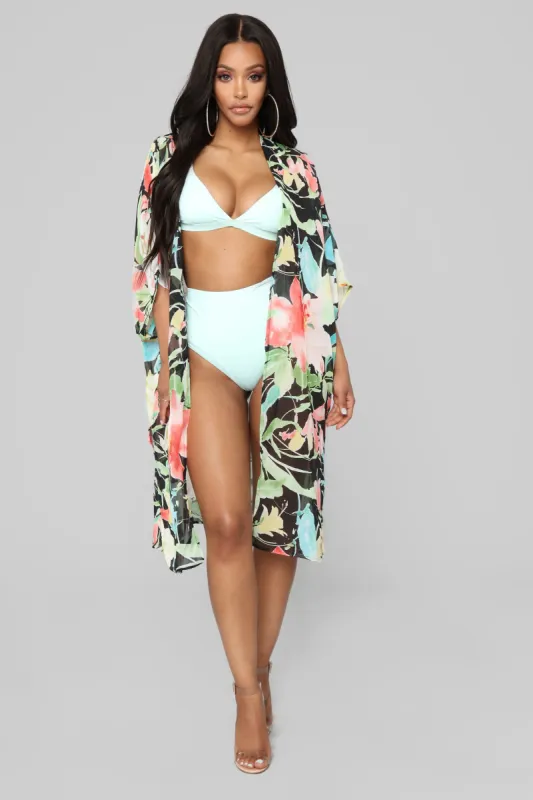 From Eden Kimono - Black Combo sold by Fashion Nova