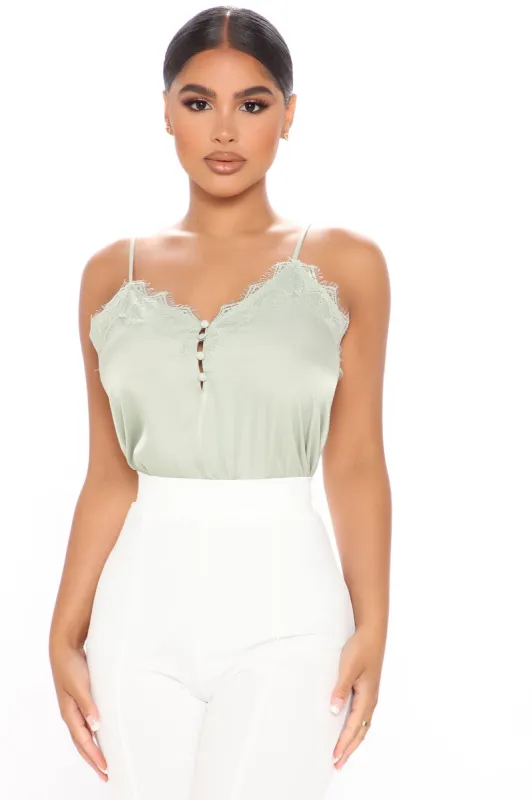 Too Tame For Your Game Tank - Sage sold by Fashion Nova