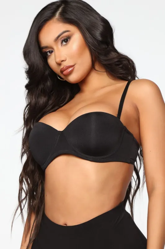 Twice The Options Strapless 2 Pack Bras - Black/combo sold by Fashion Nova