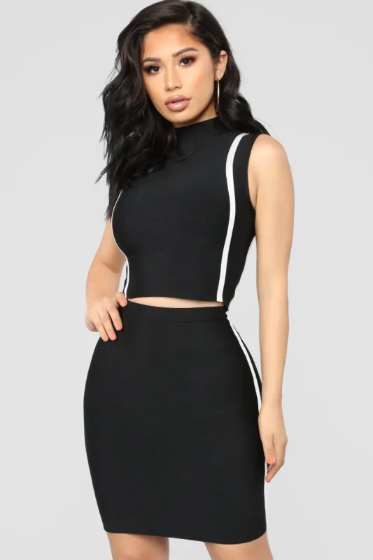 If I Ruled The World Set - Black sold by Fashion Nova
