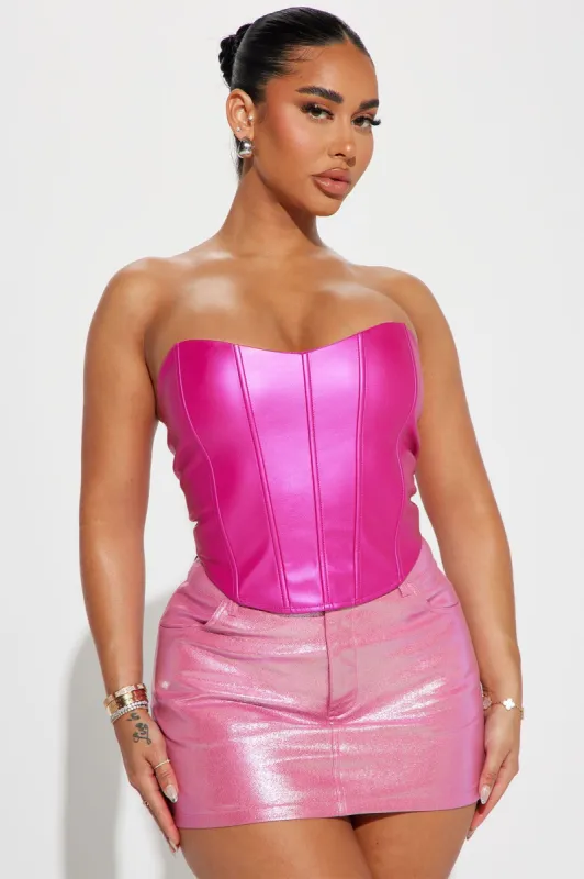 Keep On Lookin Corset - Pink sold by Fashion Nova