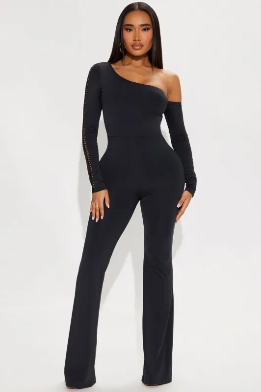 Ramsey Jumpsuit - Black sold by Fashion Nova