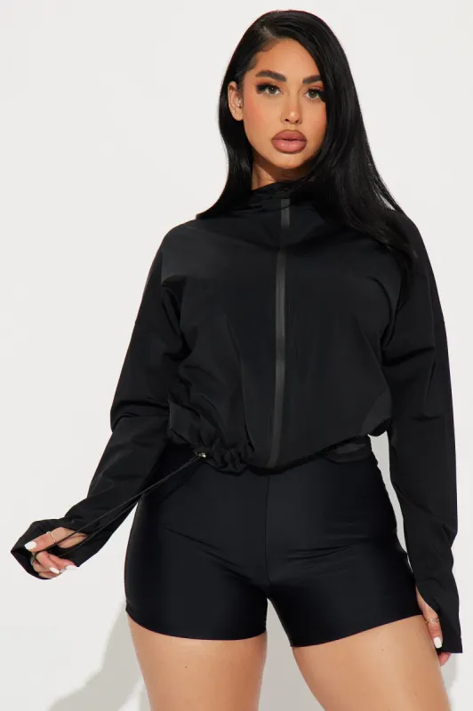 Next Level Active Jacket - Black sold by Fashion Nova