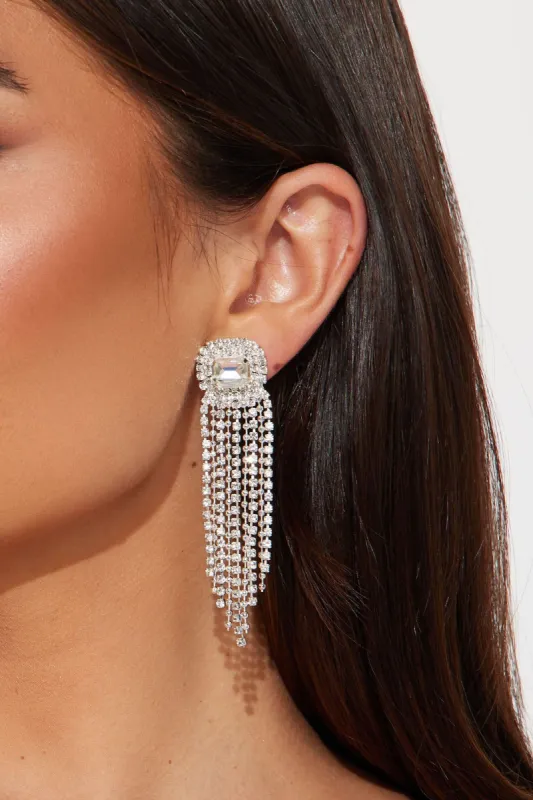 In Style Drop Earrings - Silver sold by Fashion Nova