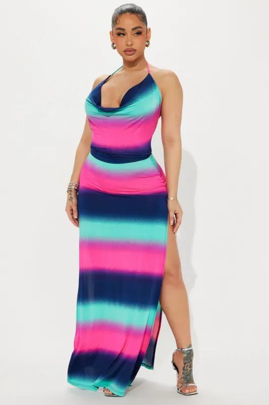 Lennox Tie Dye Maxi Dress - Multi Color sold by Fashion Nova