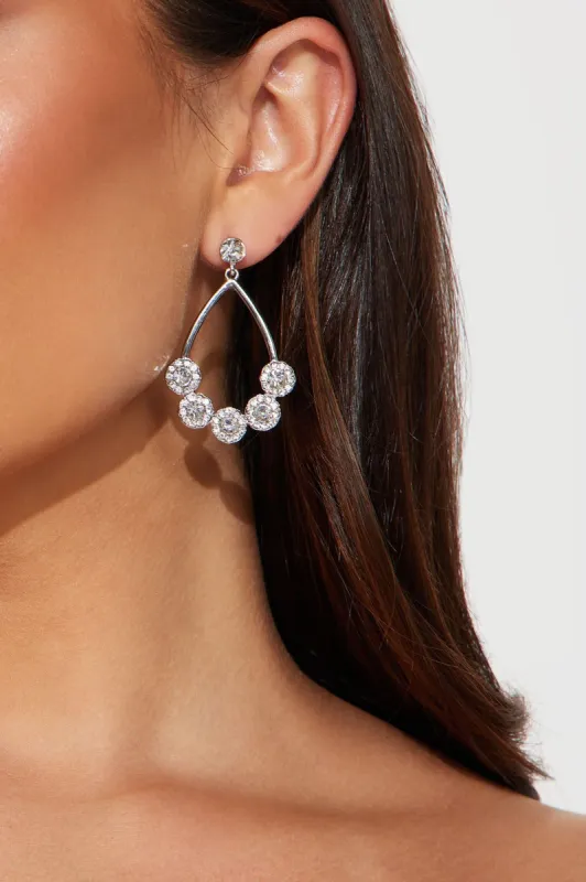 Elite Nights Earrings - Silver sold by Fashion Nova