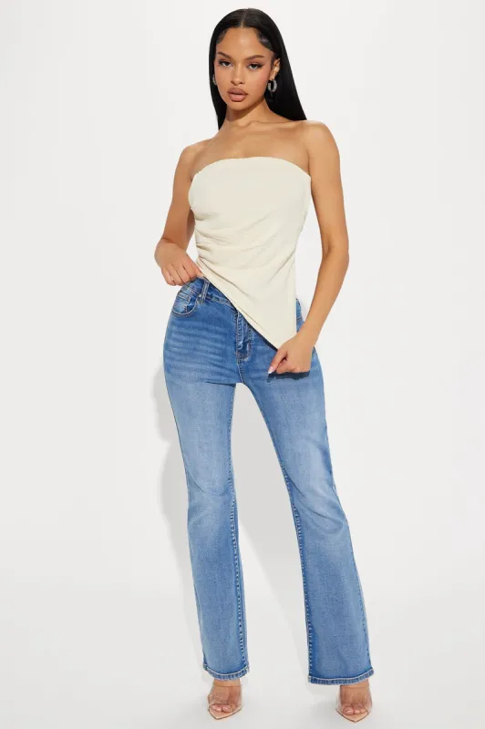 So His Type Stretch Bootcut Jeans - Medium Wash sold by Fashion Nova