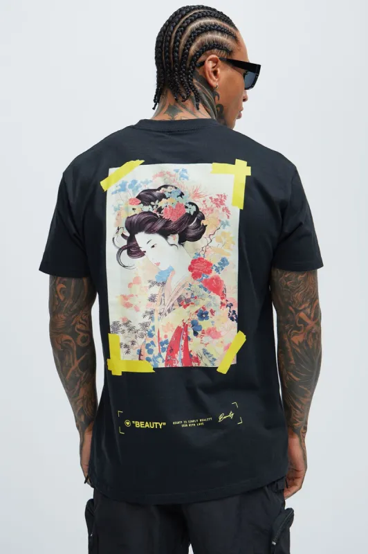 See With Love Short Sleeve Tee - Black sold by Fashion Nova