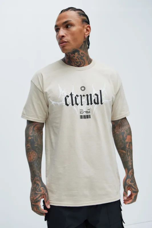 Gate To Eternity Short Sleeve Tee - Sand sold by Fashion Nova