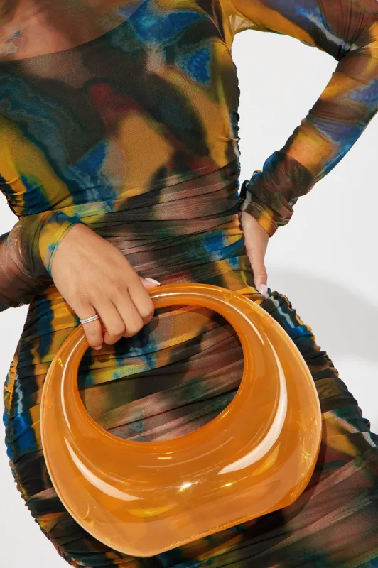 The Girls Night Out Handbag - Orange sold by Fashion Nova