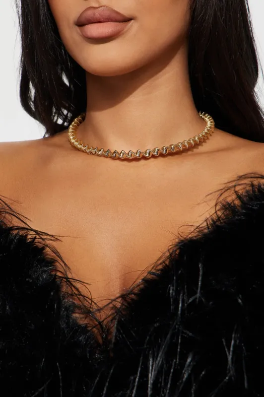 We Can Be Choker - Gold sold by Fashion Nova
