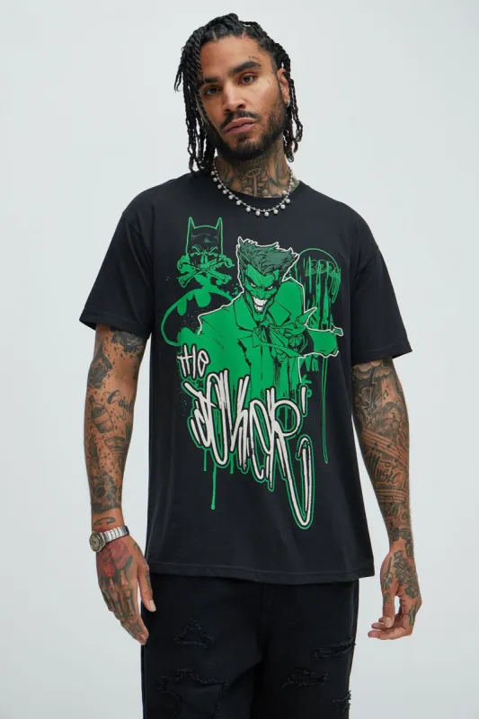 The Joker Tag Short Sleeve Tee - Black sold by Fashion Nova