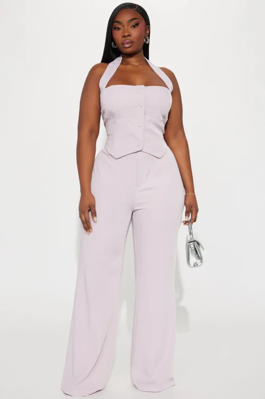 Meet Your Parents Pant Set - Lavender sold by Fashion Nova