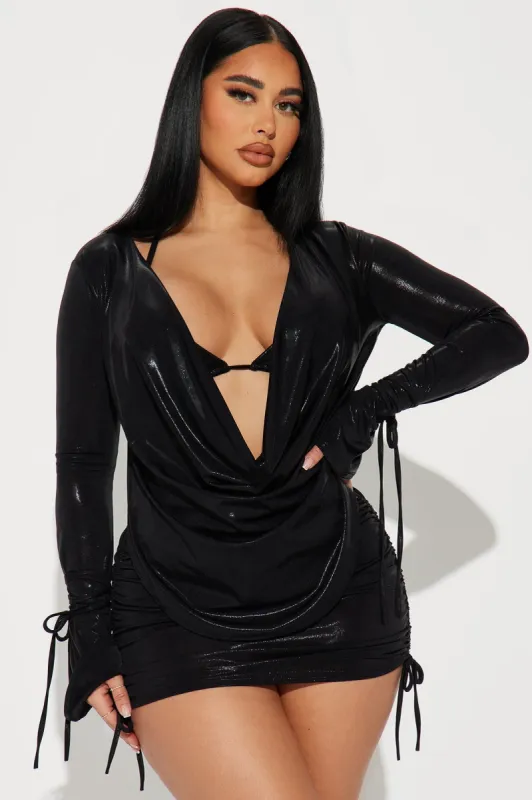 Kora 3 Piece Skirt Set - Black sold by Fashion Nova