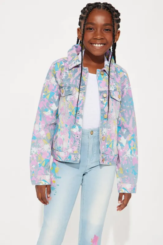 Mini Rock Your Colors Denim Set - Light Wash sold by Fashion Nova