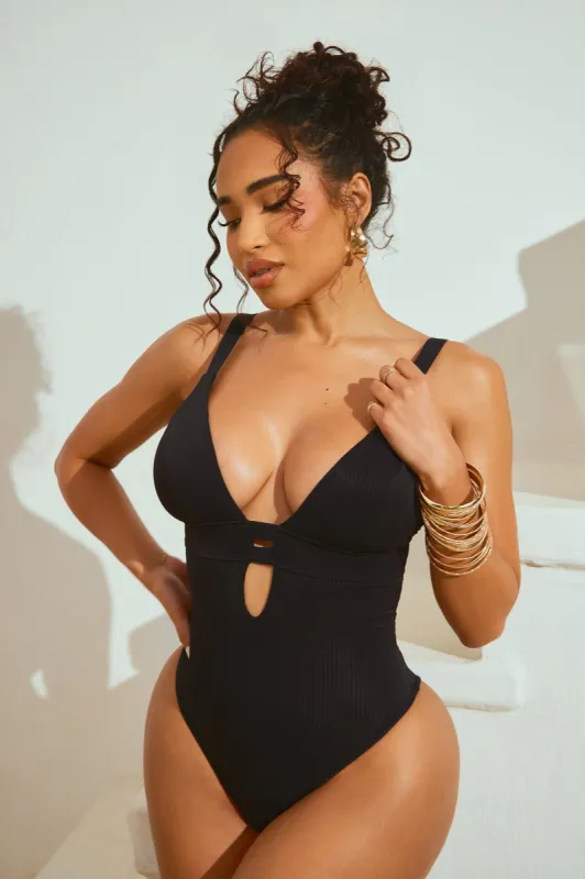 Summer Magic 1 Piece Swimsuit - Black sold by Fashion Nova