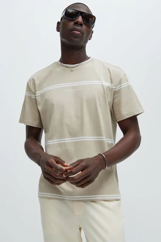 San Diego Short Sleeve Tee - Nude sold by Fashion Nova