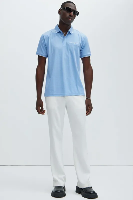 Sky View Polo - SkyBlue sold by Fashion Nova