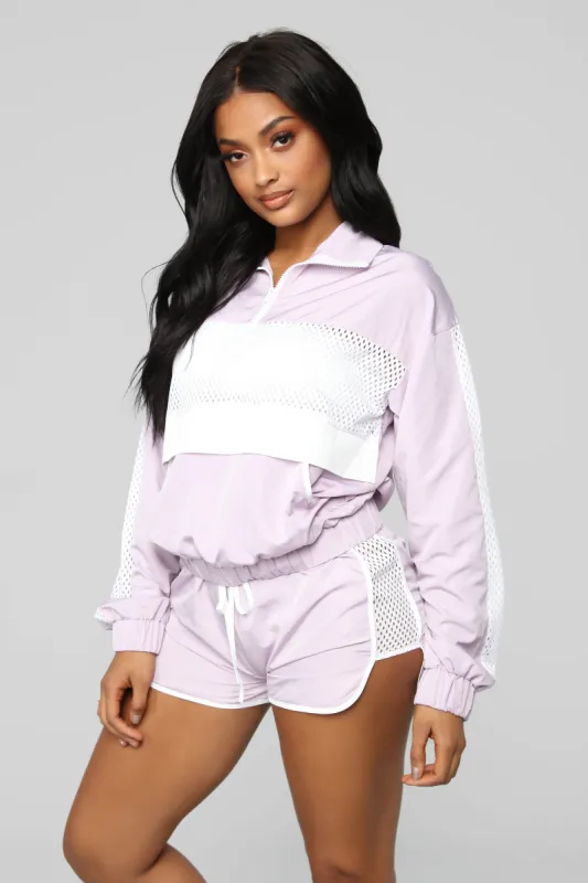 Spring Training Act Set - Lavender sold by Fashion Nova