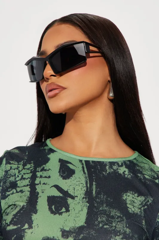 Cool Babe Sunglasses - Black sold by Fashion Nova