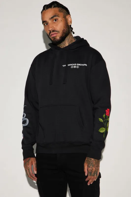 Beautiful Danger Hoodie - Black made by Fashion Nova