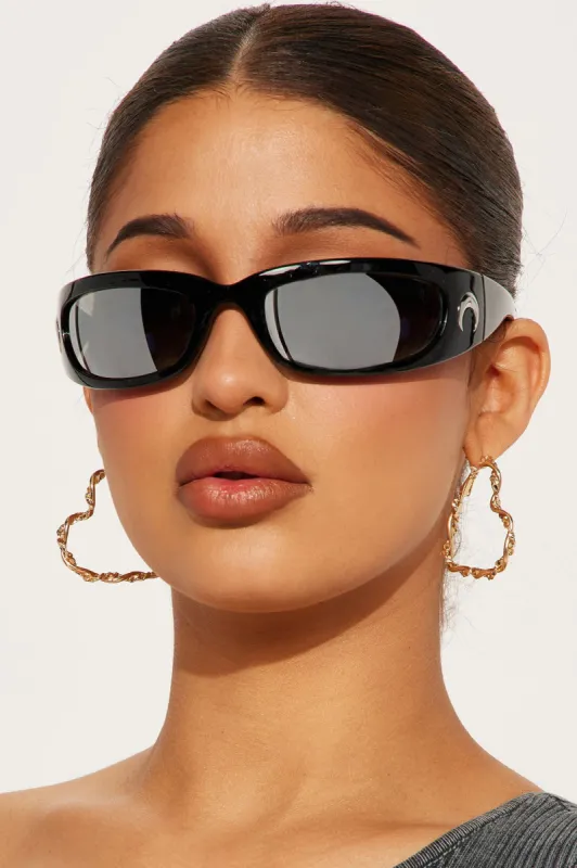 Into The Matrix Sunglasses - Black sold by Fashion Nova