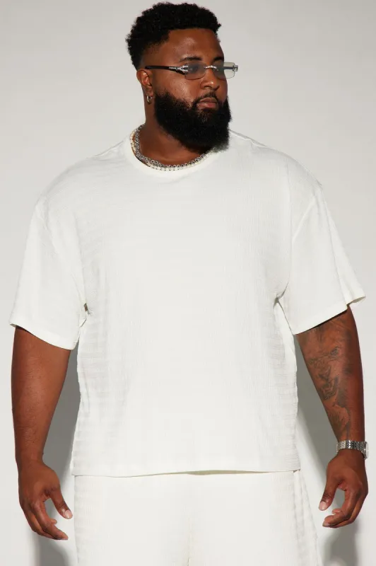 Boca Short Sleeve Tee - White sold by Fashion Nova