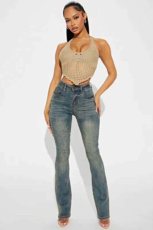 Vera Sculpting Stretch Bootcut Jeans - Medium Wash sold by Fashion Nova