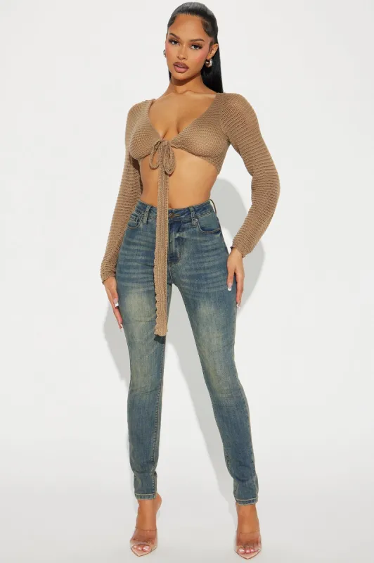 Isla Sculpting Skinny Jeans - Medium Wash sold by Fashion Nova