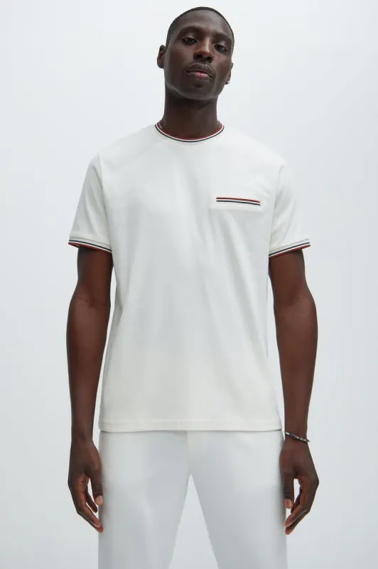 Give It To Me Short Sleeve Tee - Cream sold by Fashion Nova