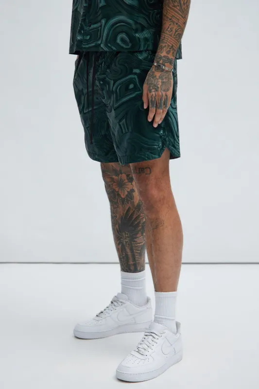 Prismatic Shorts - Green sold by Fashion Nova