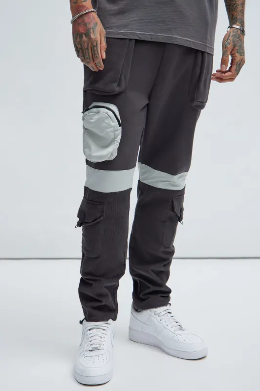 Panda Cargo Sweatpants - Black sold by Fashion Nova