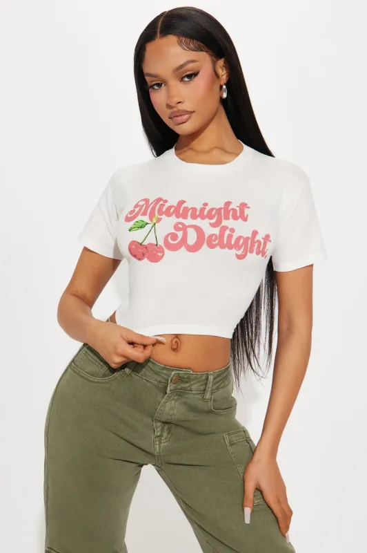 Midnight Delight Graphic Tee - Ivory sold by Fashion Nova