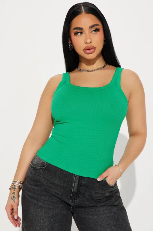 Kennedi Tank Top - Kelly Green sold by Fashion Nova