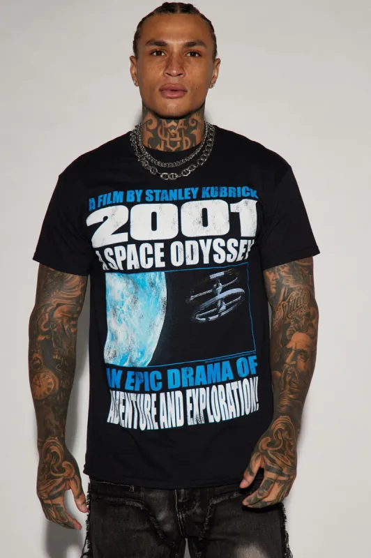 2001: A Space Odyssey Short Sleeve Tee - Black sold by Fashion Nova