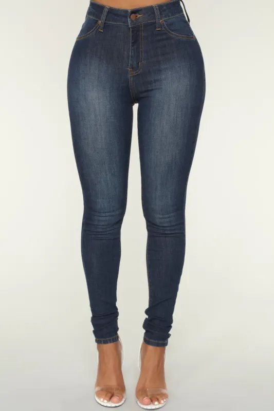 Hailey High Rise Jeans - Dark Denim sold by Fashion Nova