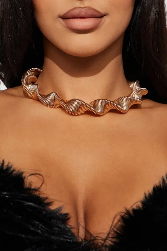 Day By Day Necklace - Gold sold by Fashion Nova