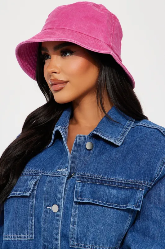 Daytime Adventure Bucket Hat - Pink made by Fashion Nova