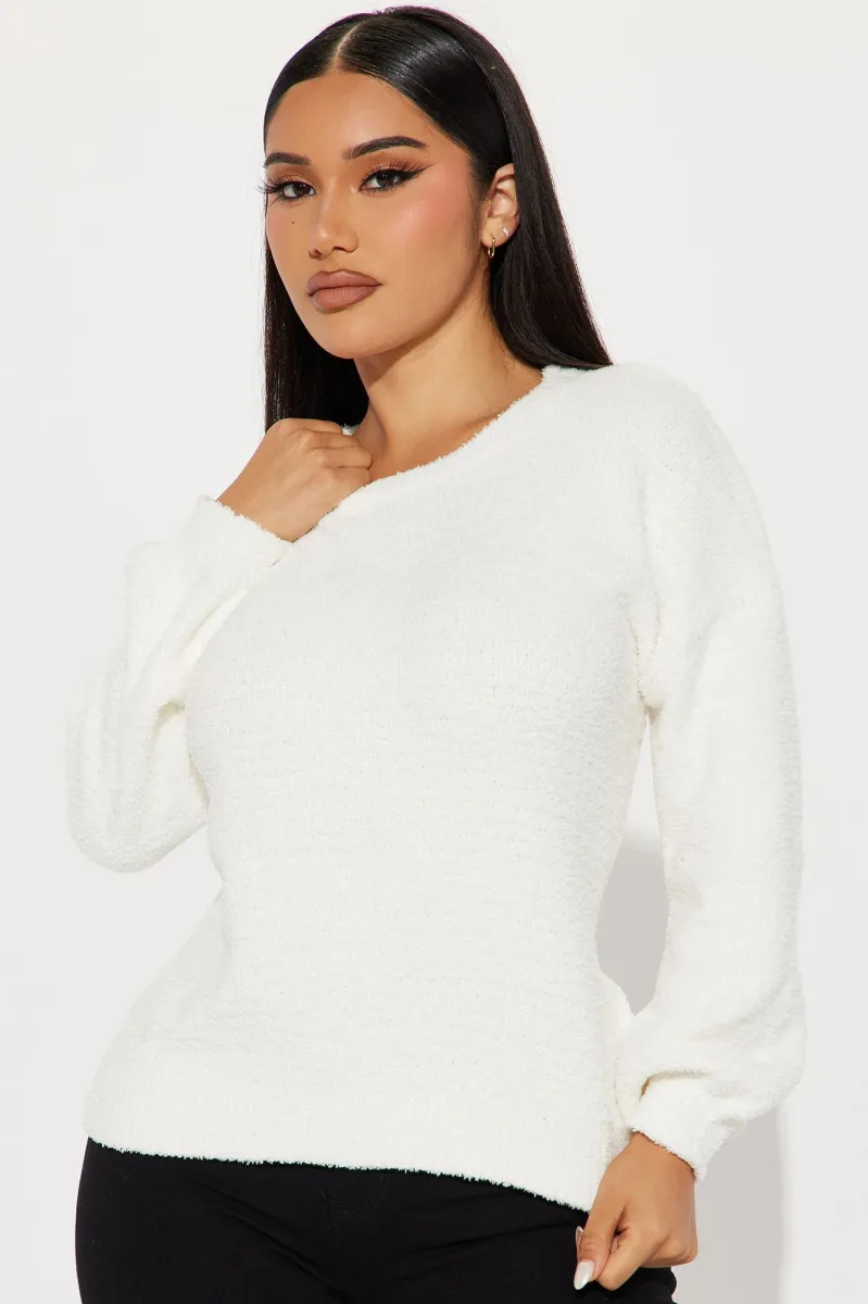 Cozy Intention Sweater - Ivory sold by Fashion Nova