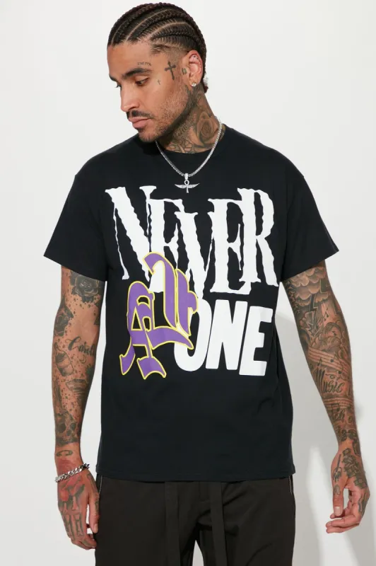 All For One Short Sleeve Tee - Black sold by Fashion Nova