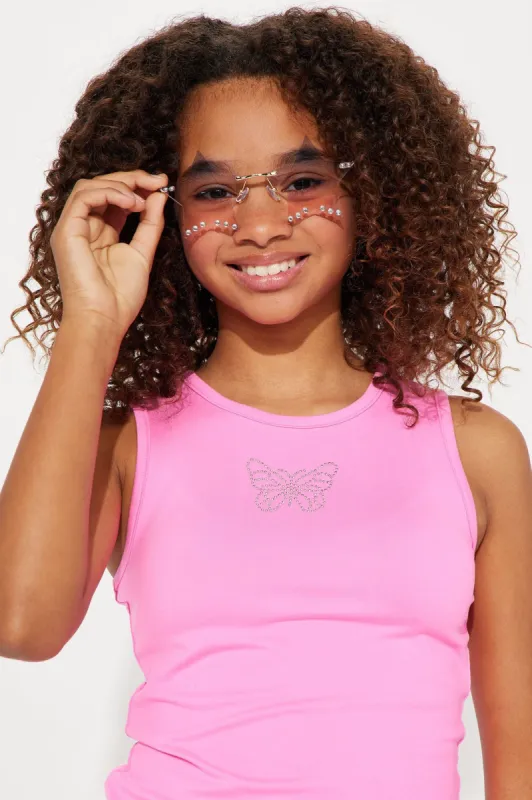 Mini Living Like A Rockstar - Purple/combo sold by Fashion Nova