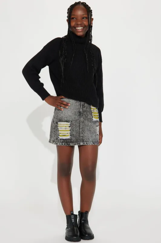 Create Your Future Short Sleeve Tee - Navy/combo sold by Fashion Nova