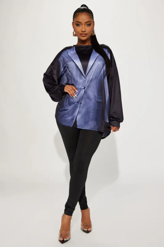 Suit Up Legging Set - Black sold by Fashion Nova