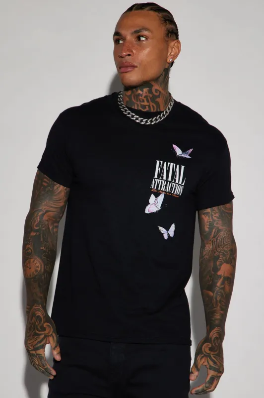 Fatal Attraction Short Sleeve Tee - Black sold by Fashion Nova