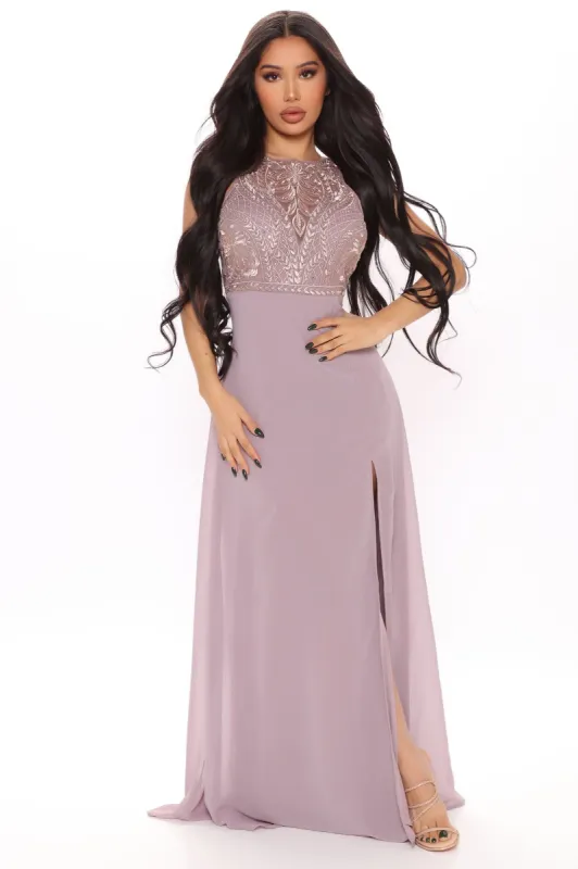 Marlene Maxi Dress - Mauve sold by Fashion Nova