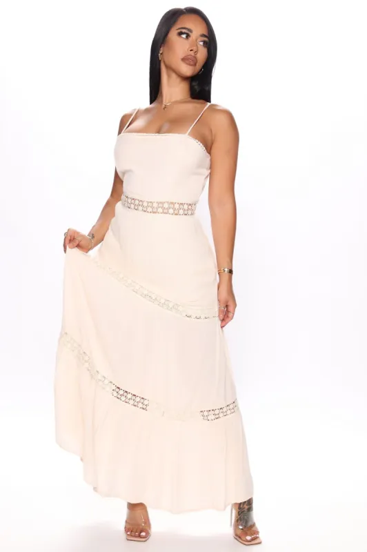 Laguna Breeze Maxi Dress - Taupe sold by Fashion Nova