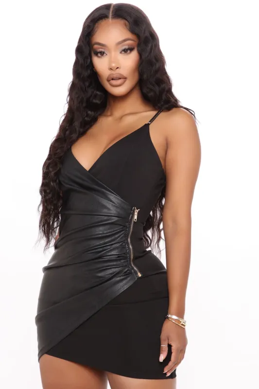 Dolce And Havana Mini Dress - Black sold by Fashion Nova