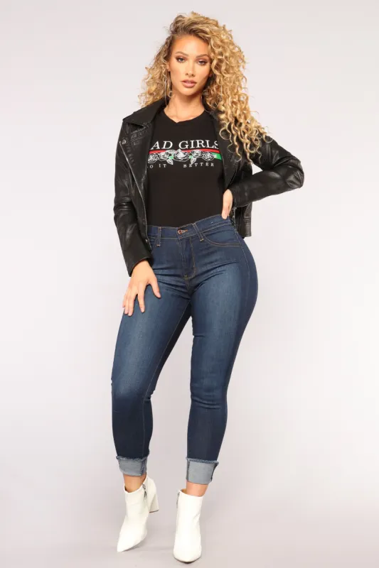 Helen High Rise Denim Jeans - Dark Denim sold by Fashion Nova